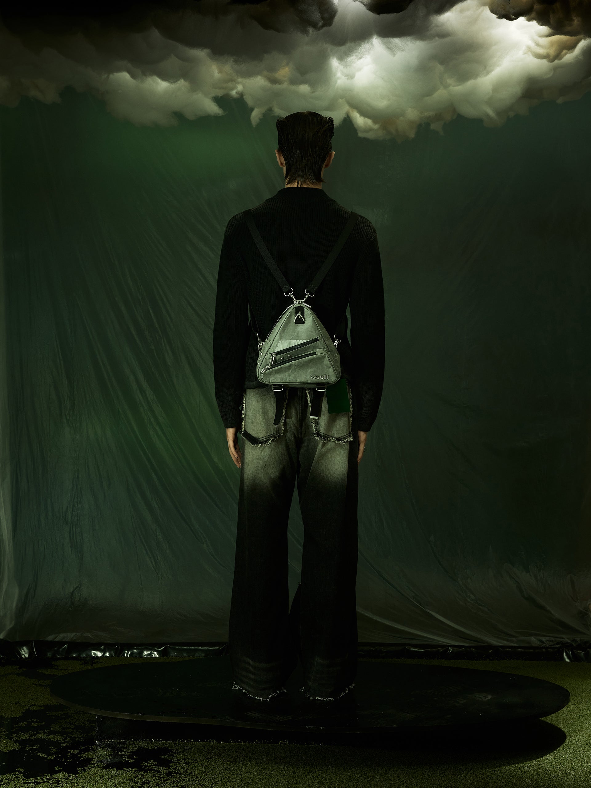 Solif - Mini Triangle Backpack | Land Of Dawn