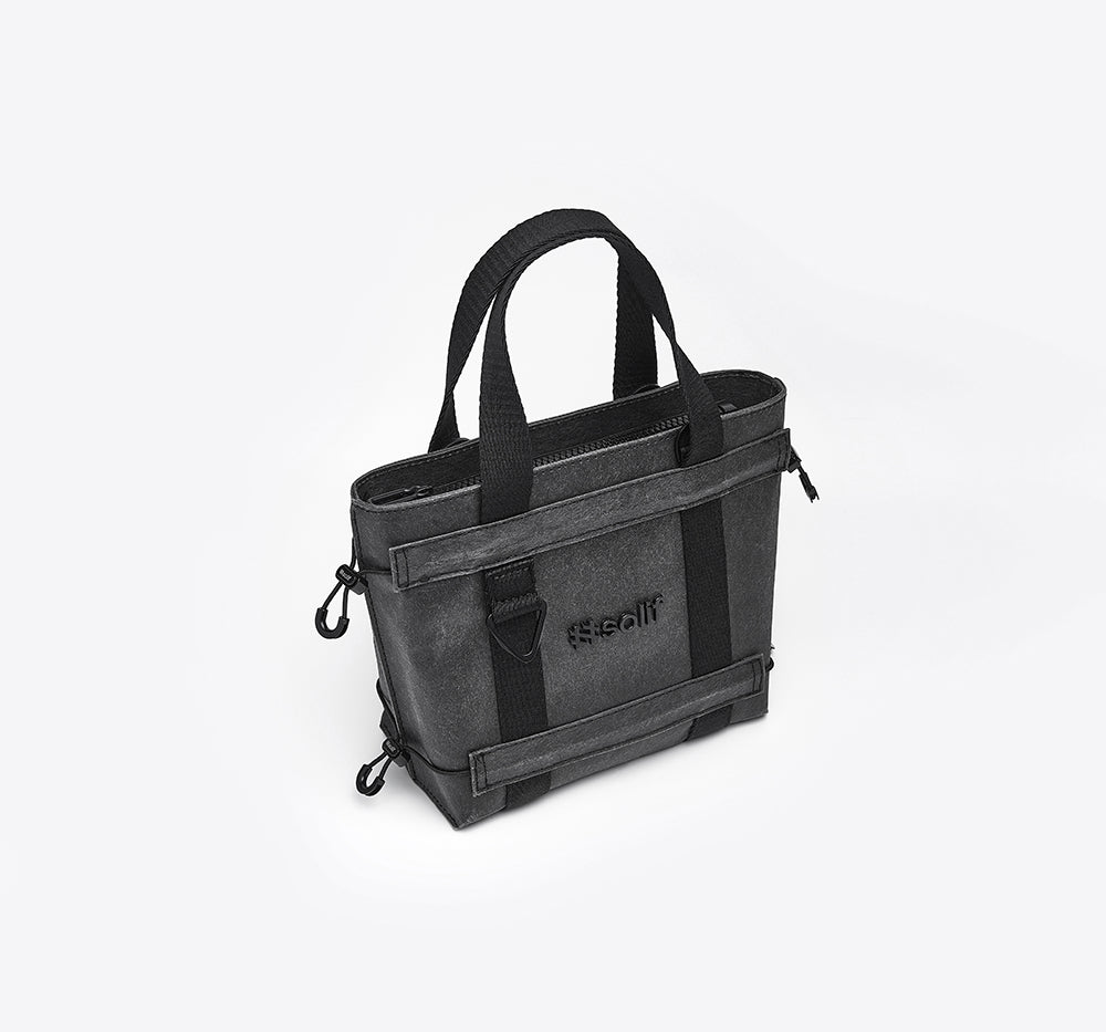 Solif - Black Hole Mini Tote Bag | Land Of Dawn