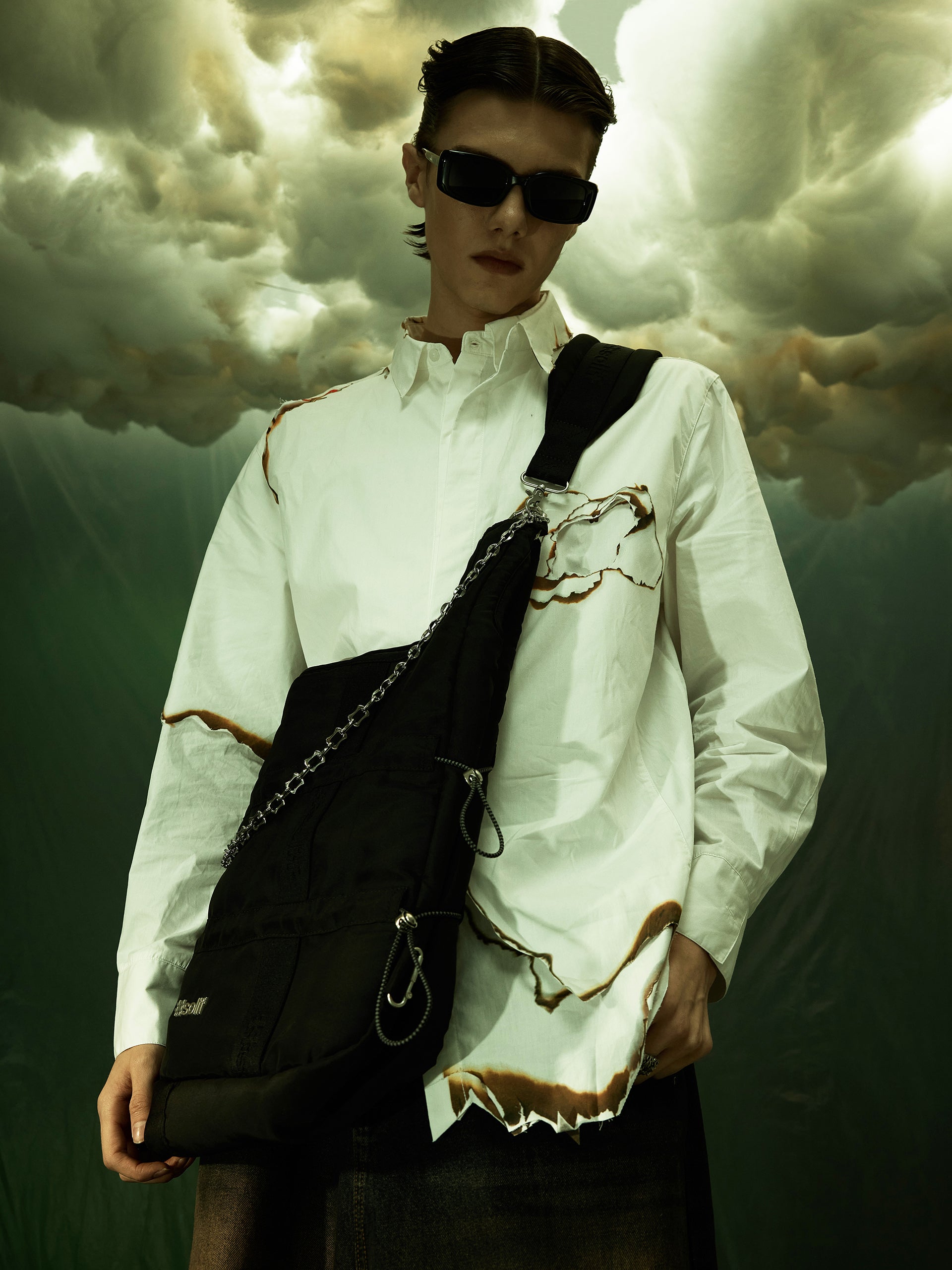 Solif - Extra Large Crossbody Bag | Absurd Fisherman