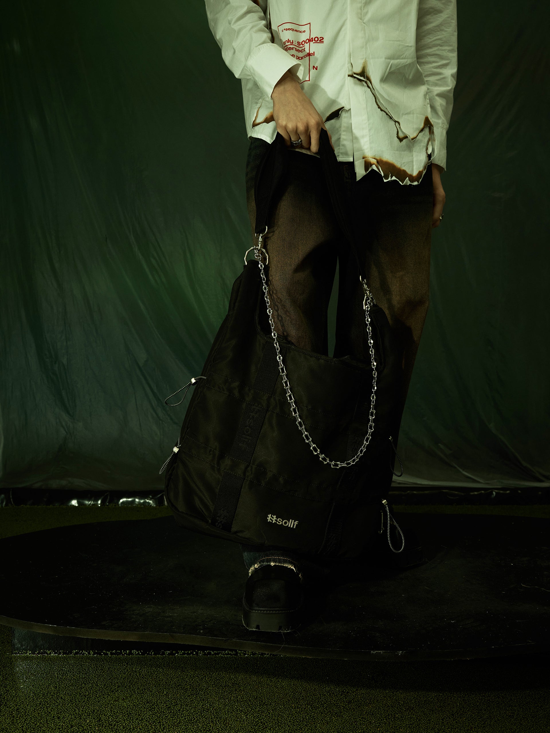 Solif - Extra Large Crossbody Bag | Absurd Fisherman