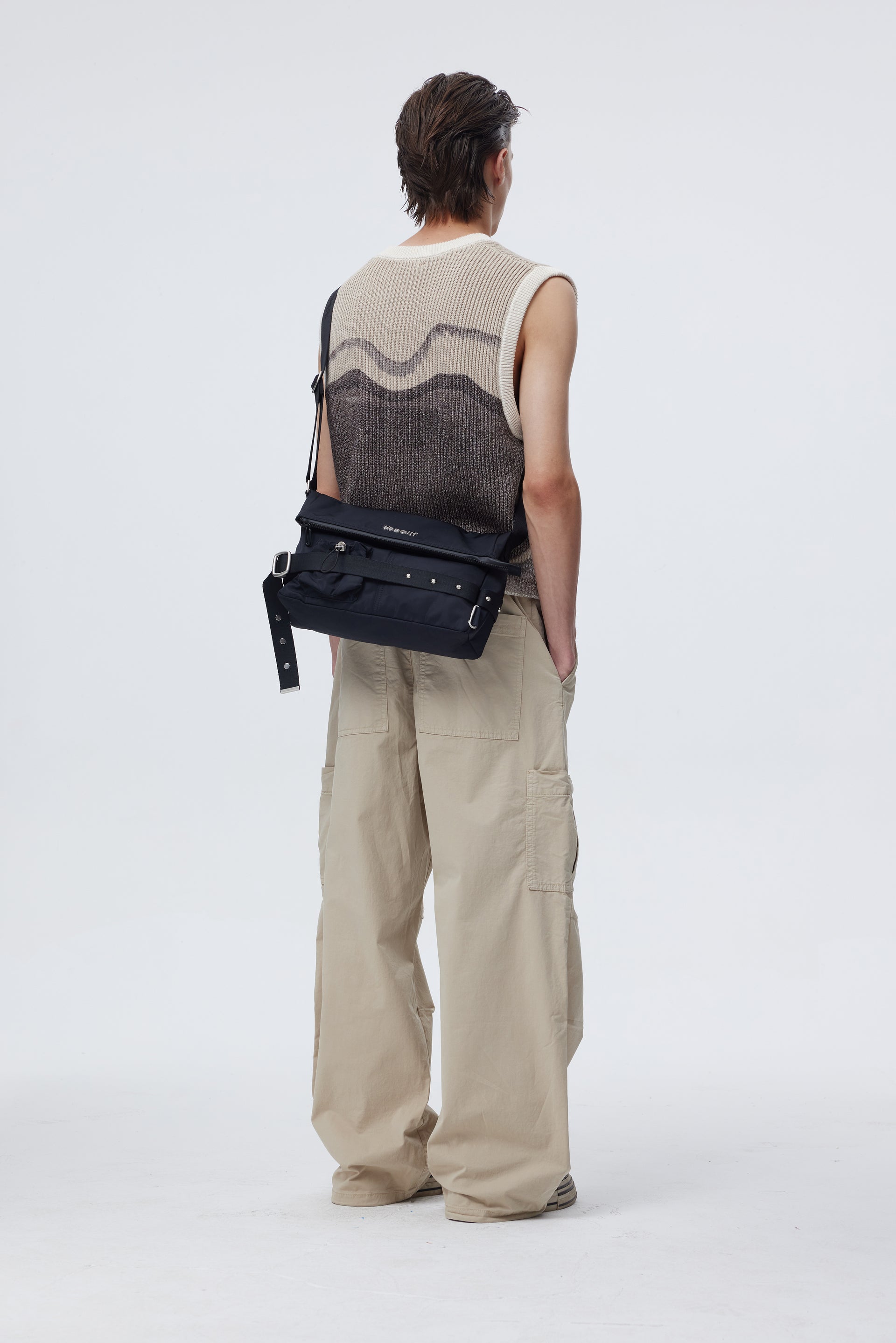 Solif - Messenger Bag by Recycled Polyester | Absurd Fisherman