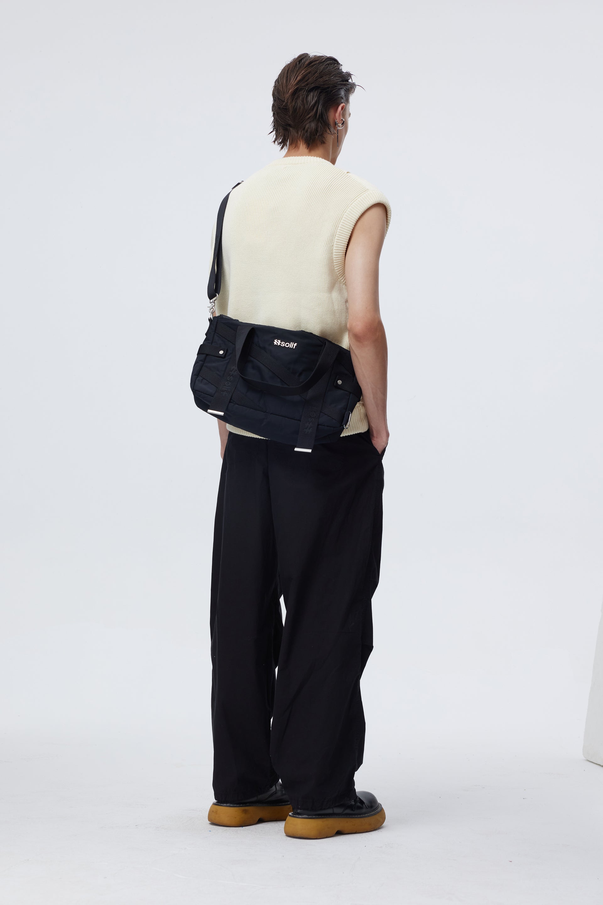 Solif - Shoulder Bag by Recycled Polyester | Absurd Fisherman