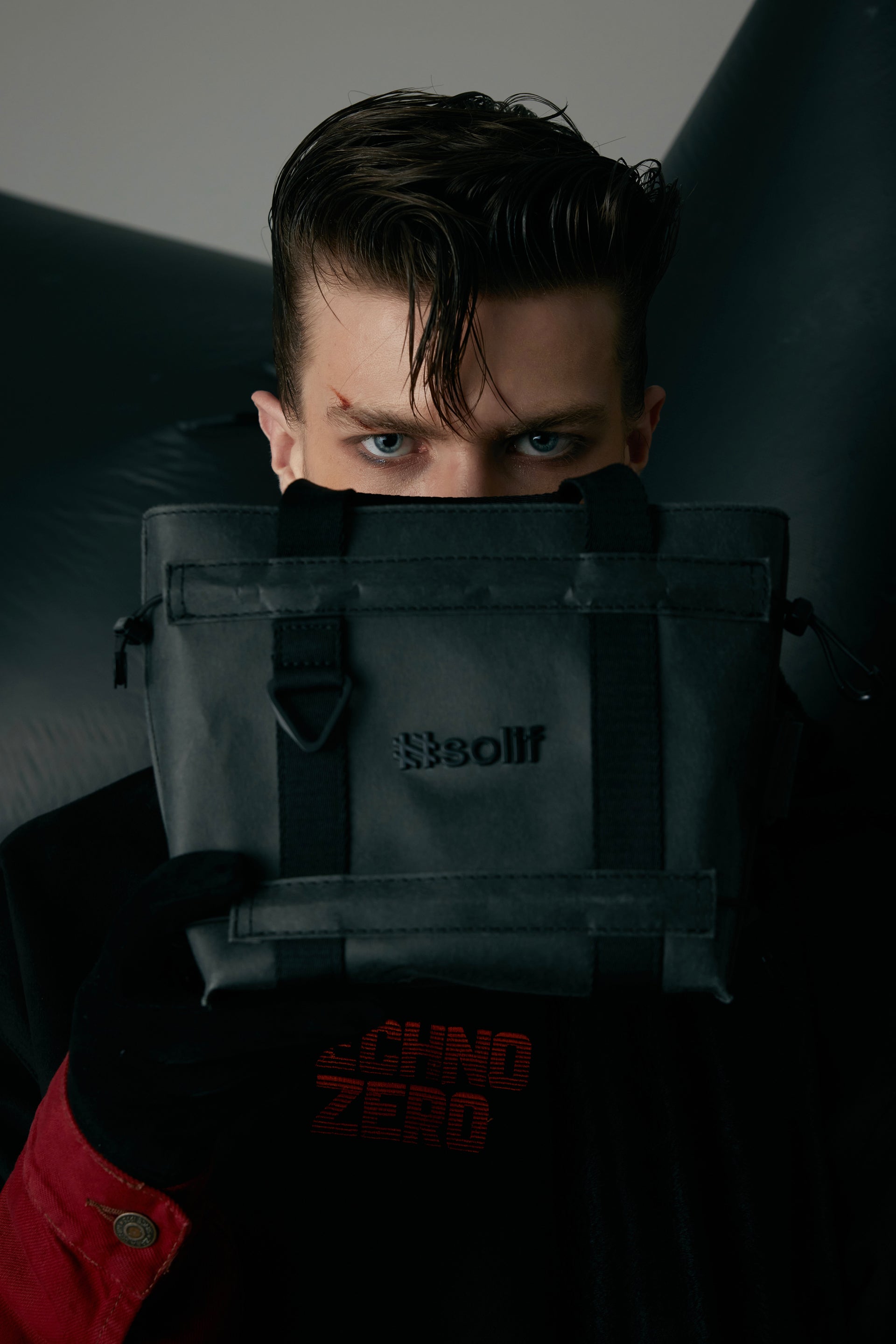 Solif - Black Hole Mini Tote Bag | Land Of Dawn