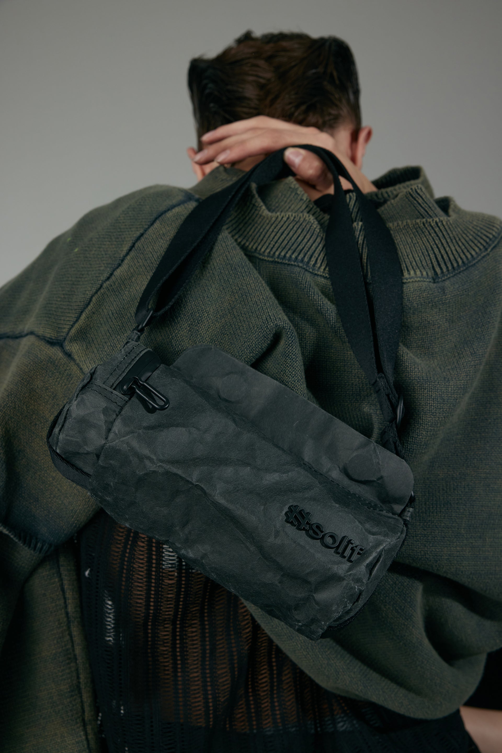 Solif - Cylinder Crossbody Bag | Land Of Dawn