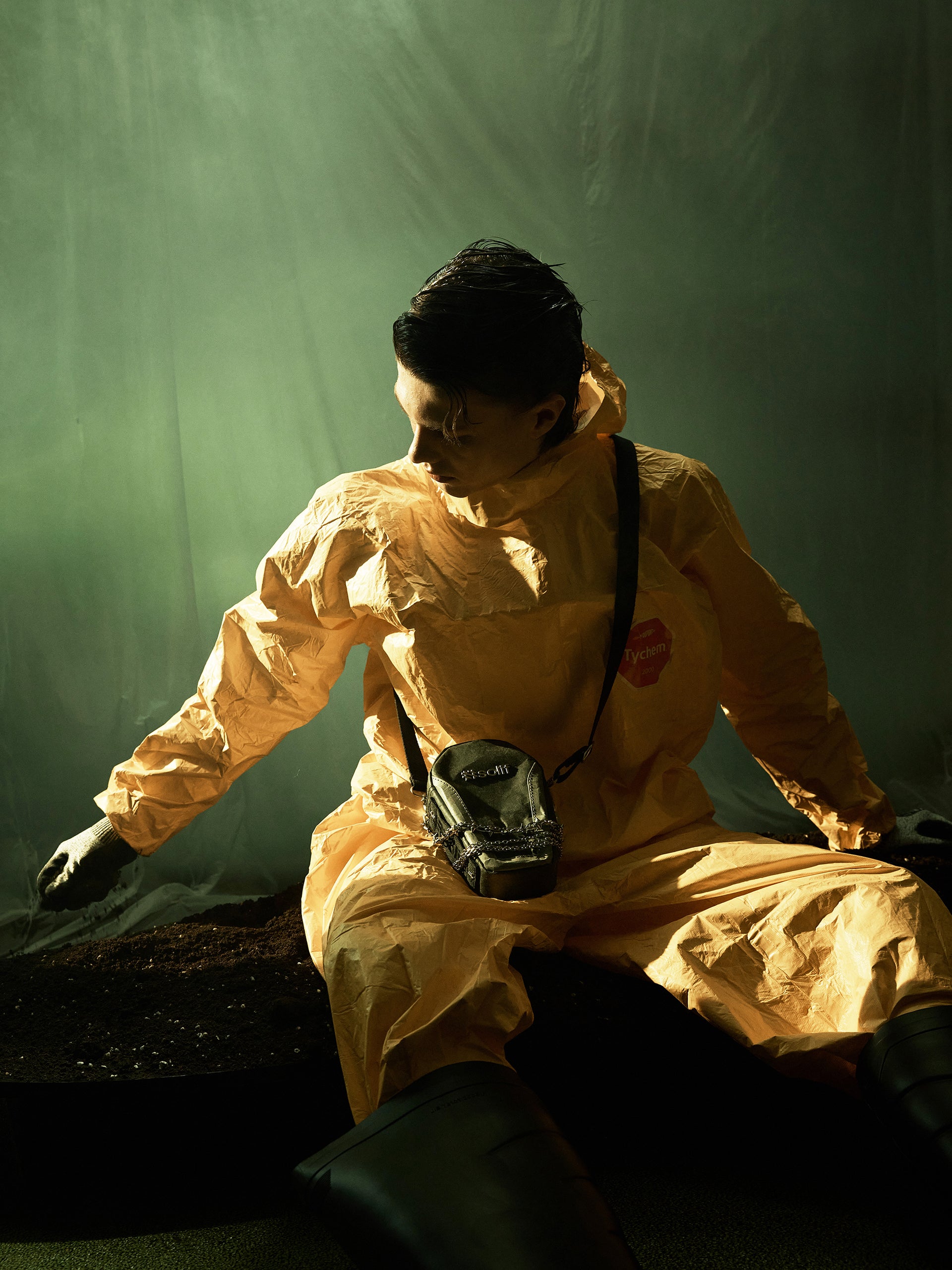 Solif - Coffin Shape Crossbody Bag | Land Of Dawn