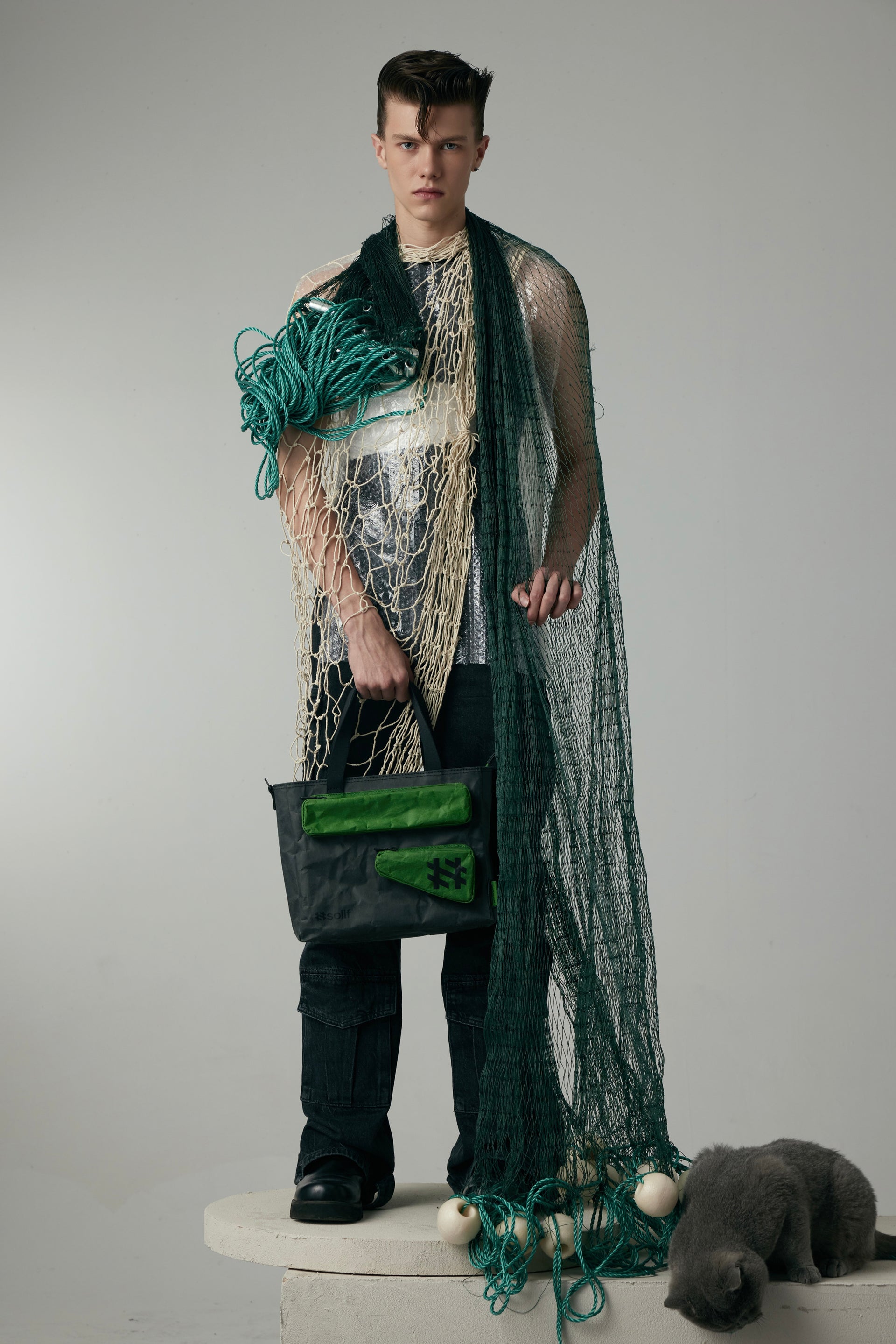 Solif - Messenger Bag | Forest Green