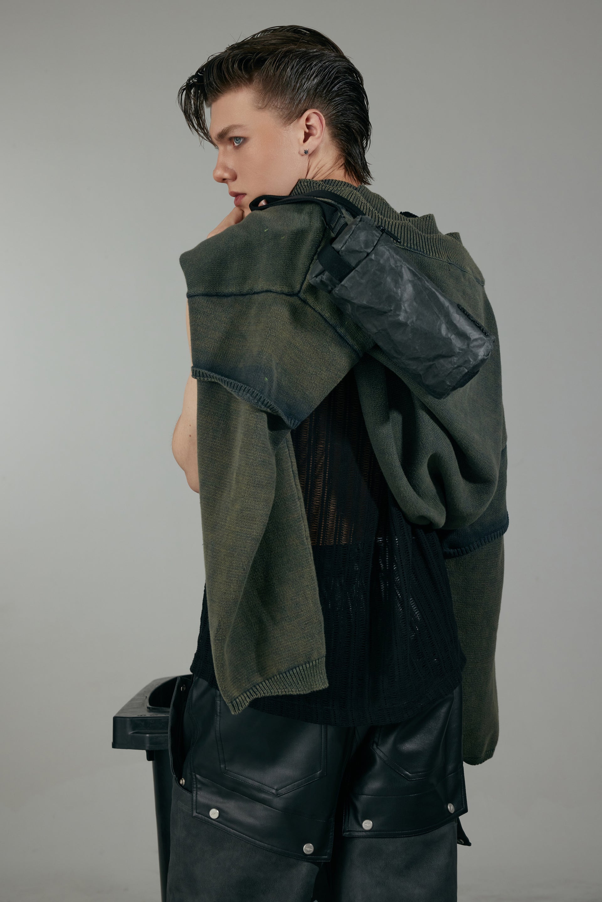 Solif - Cylinder Crossbody Bag | Land Of Dawn