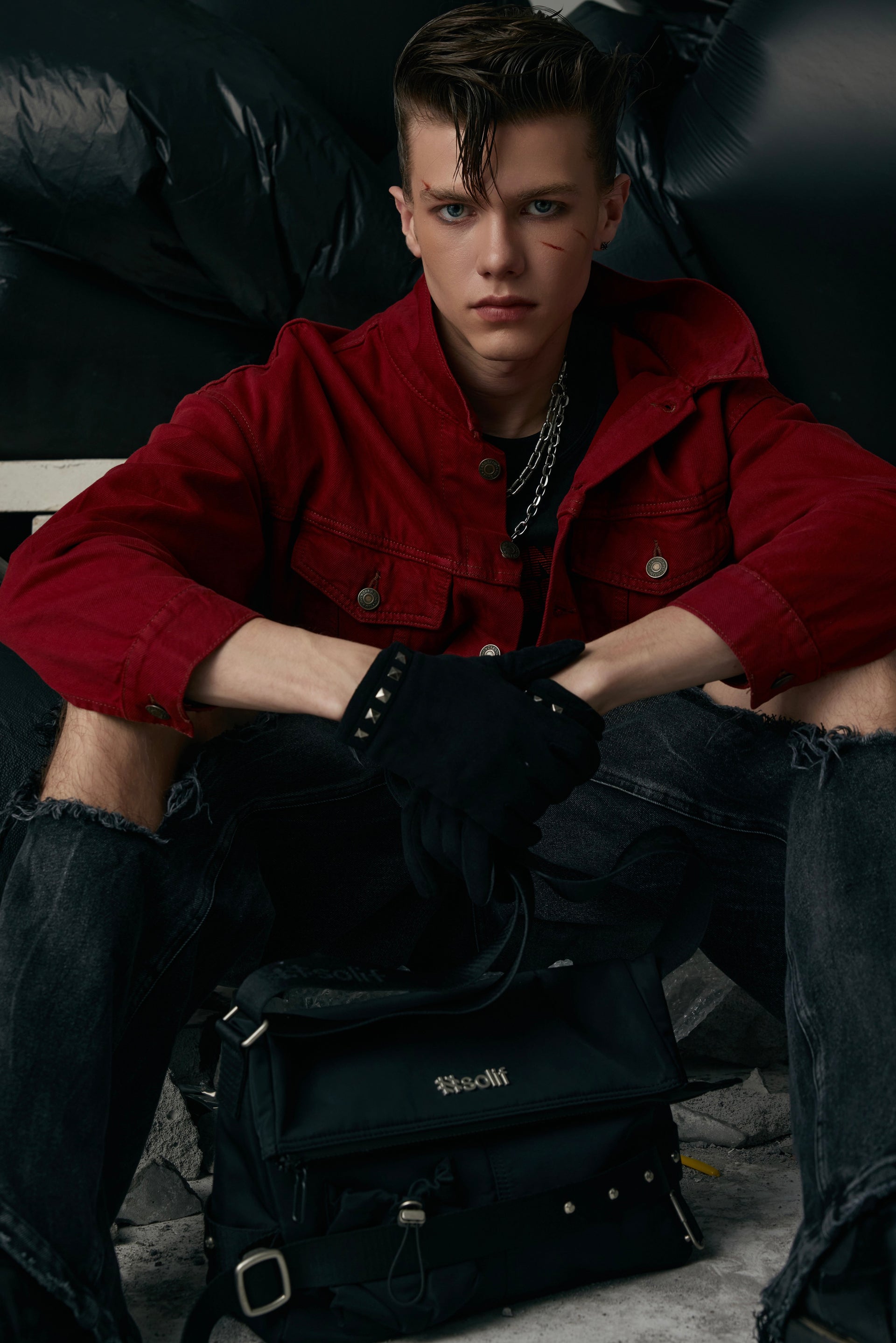 Solif - Messenger Bag by Recycled Polyester | Absurd Fisherman