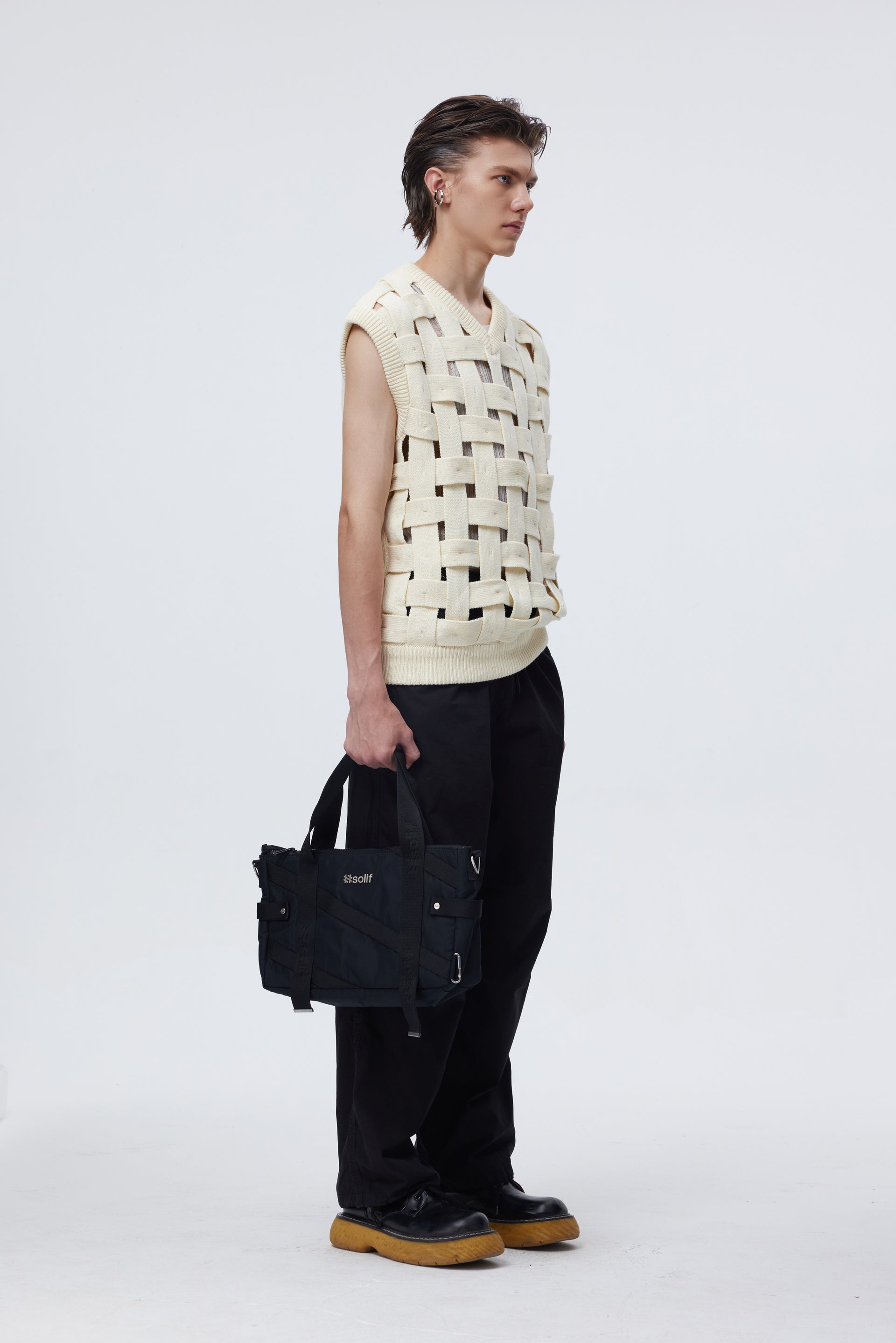 Solif - Shoulder Bag by Recycled Polyester | Absurd Fisherman