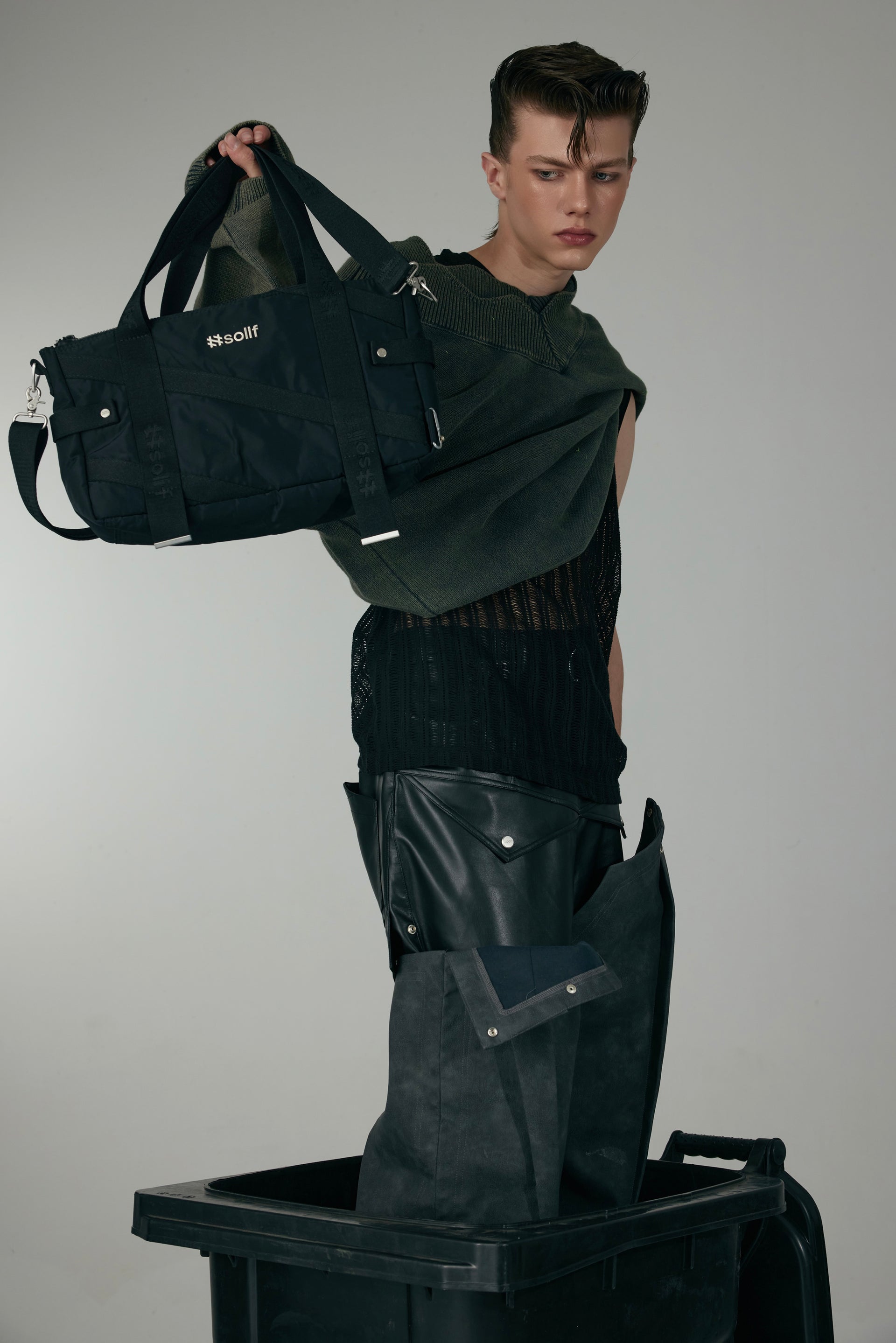 Solif - Shoulder Bag by Recycled Polyester | Absurd Fisherman