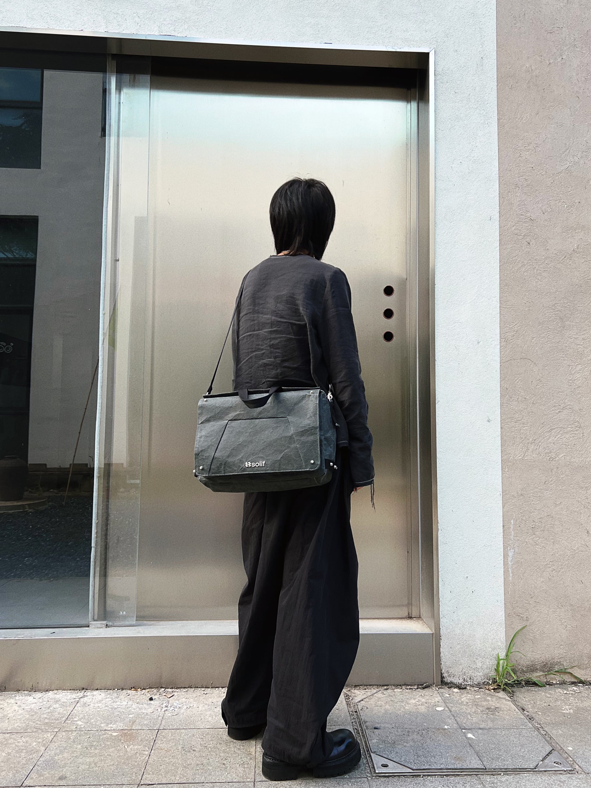 Solif - Black-Book | Modular Brief/Messenger | Land Of Dawn