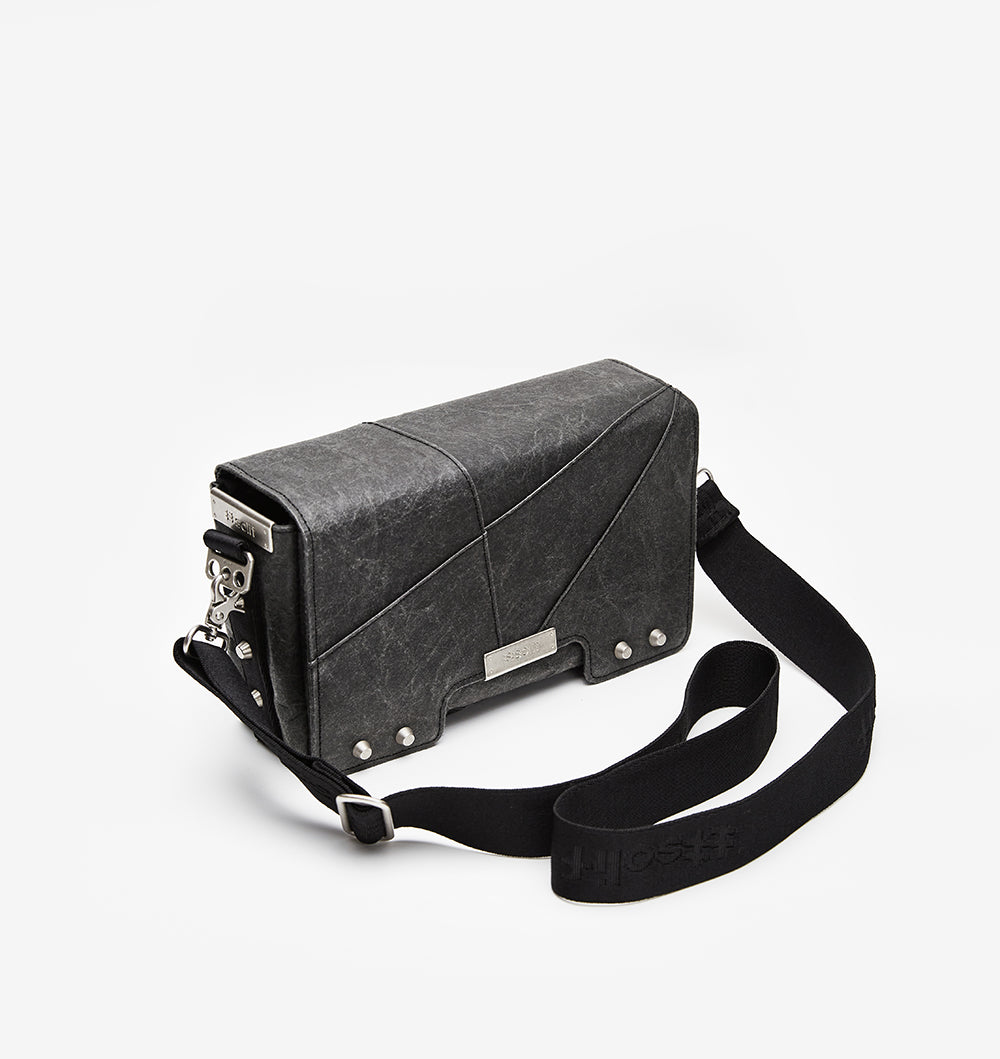  Solif-cross body structured box bag