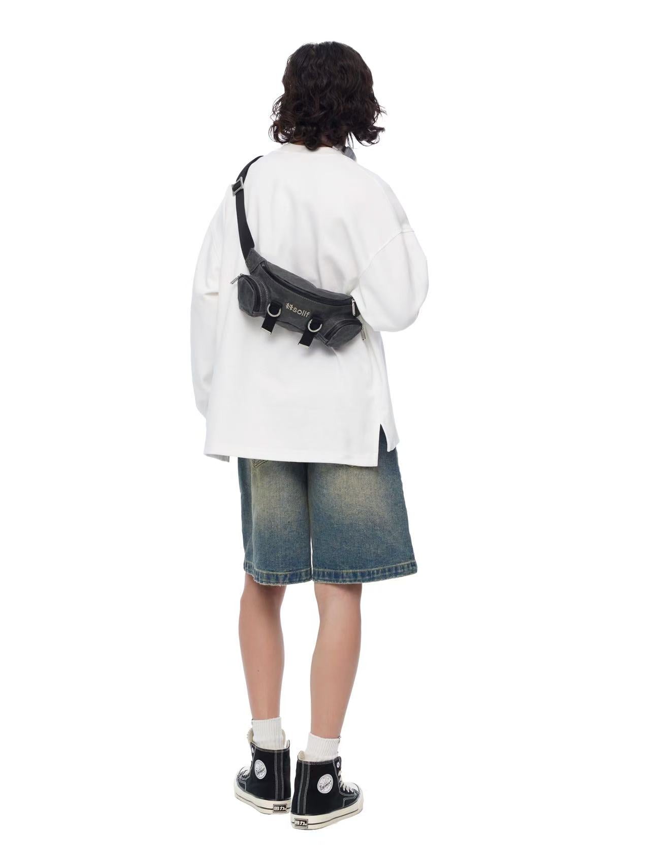Solif - Futuristic Satchel Bag | Land Of Dawn