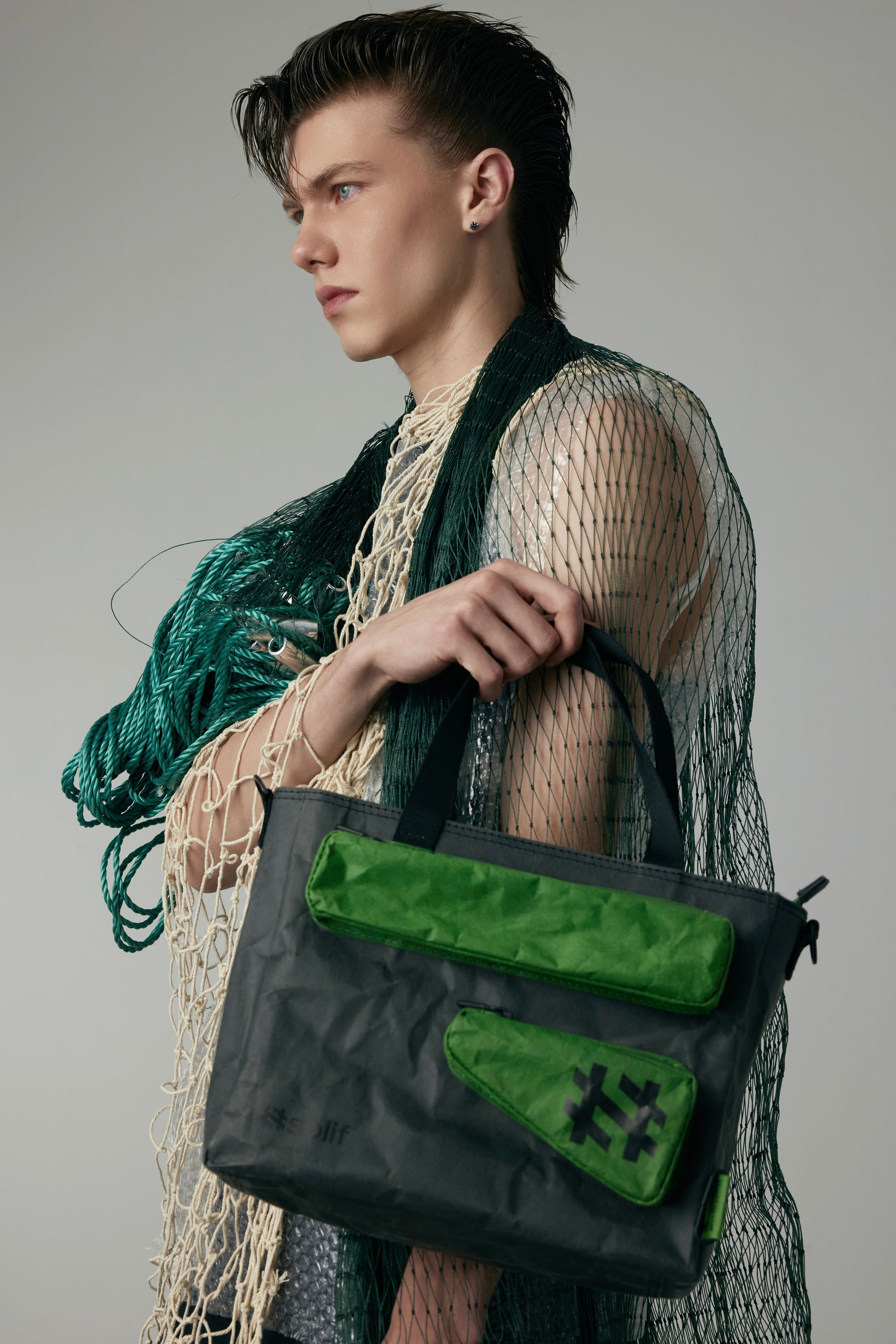 Solif - messenger bag| FOREST GREEN