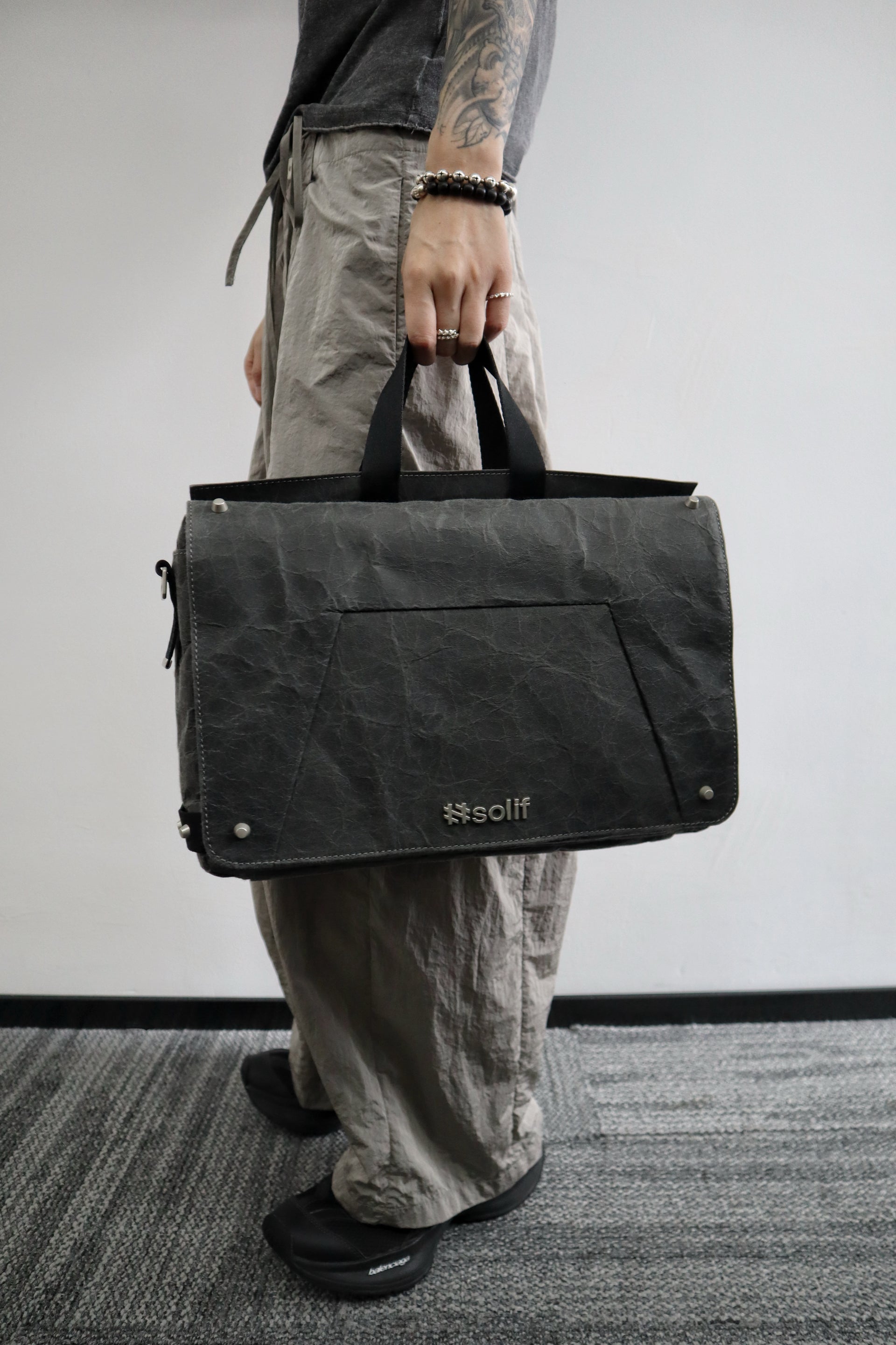 Solif - Black-Book | Modular Brief/Messenger | Land Of Dawn