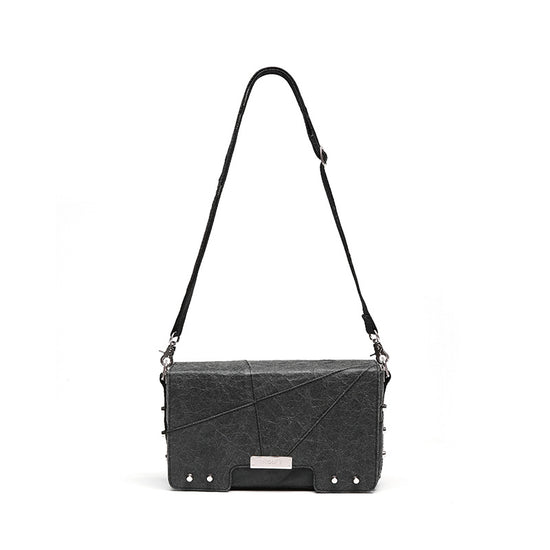  Solif-cross body structured box bag